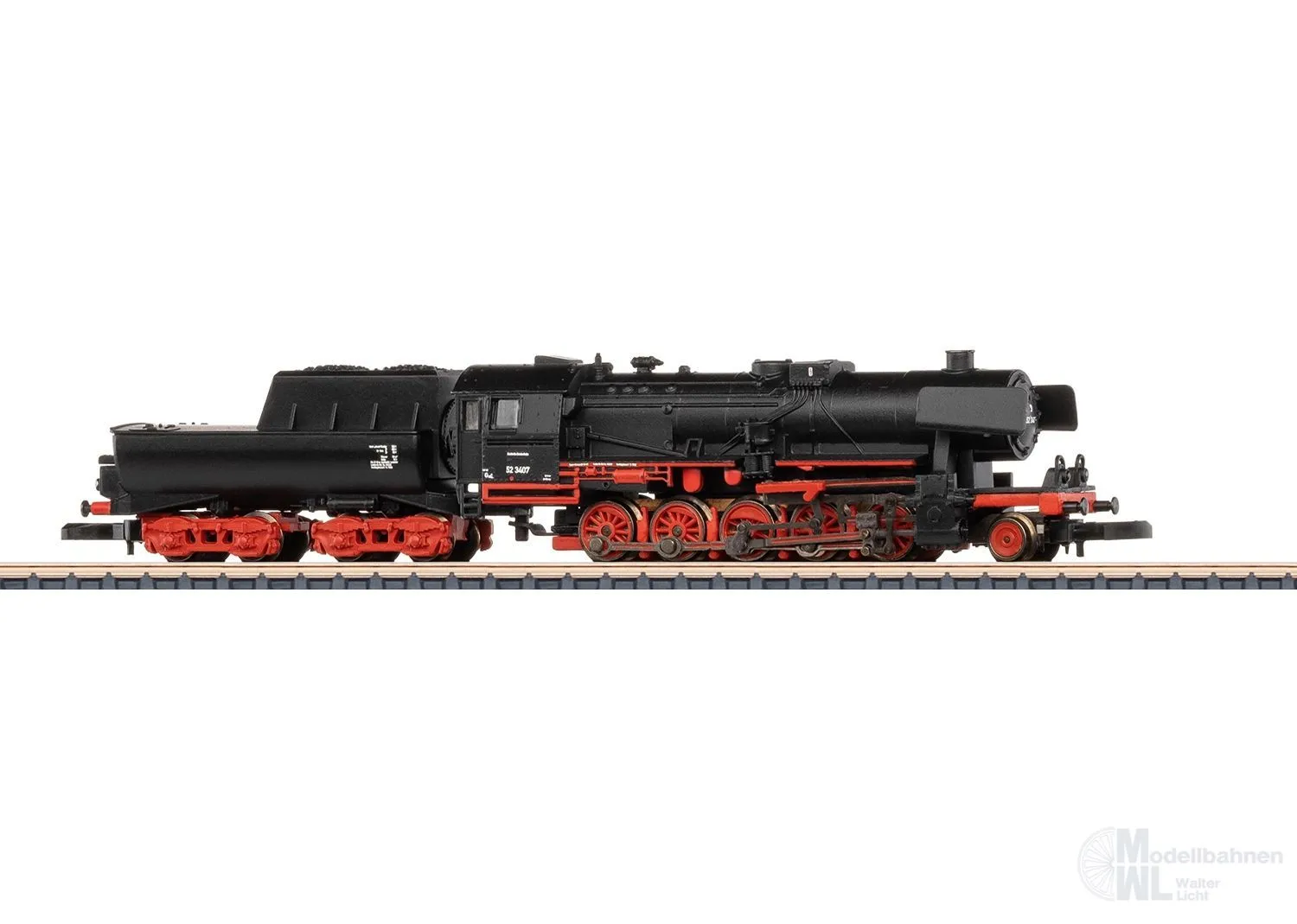 Märklin 88837 - Dampflok BR 52 DB Ep.III Z 1:220