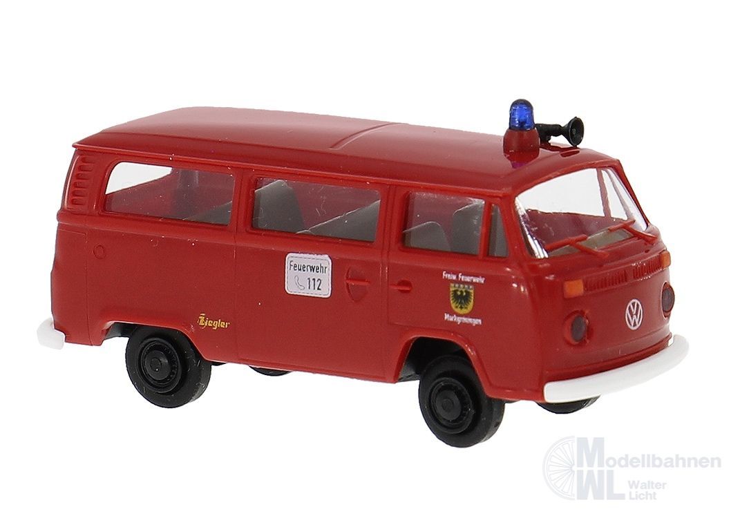 Brekina 33160 - VW T2 Kombi der Feuerwehr Markgröningen H0 1:87