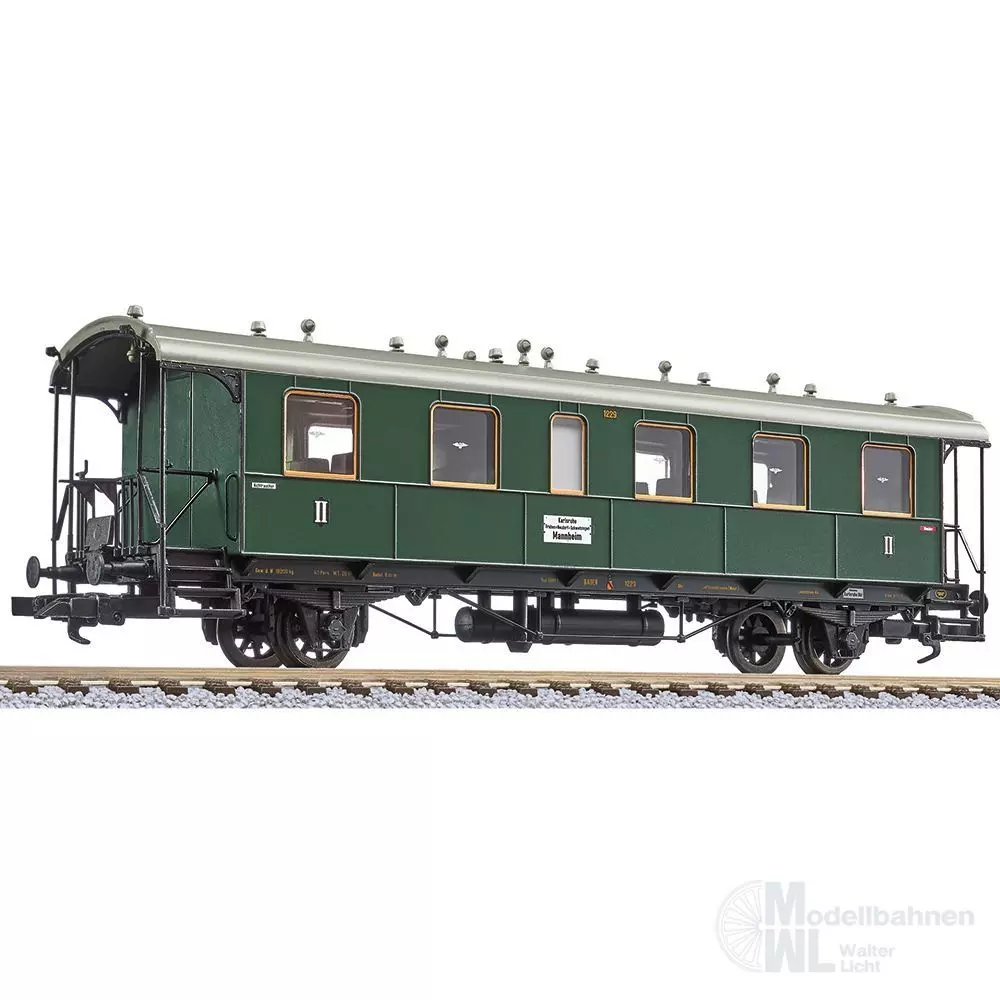 Liliput 334100 - Personenwagen Bad 12 Ep.I 2.Kl. Bi 1229 H0/GL