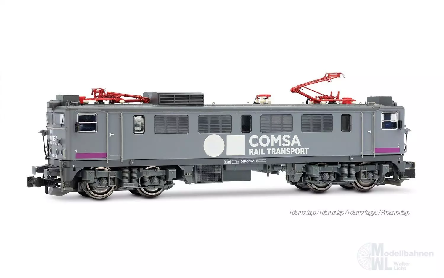 Arnold 2609D - E-Lok BR 269 COMSA Ep.VI N 1:160 Digital