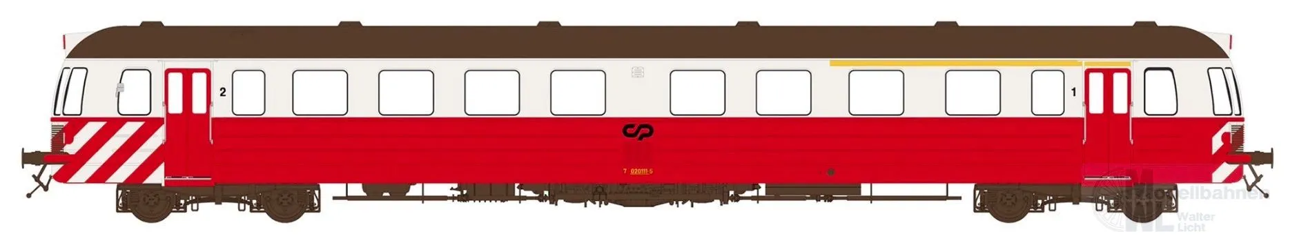 Sudexpress SNCP11118 - Triebwagen Serie 0100 0CP Ep.IV 111 Anos 80 H0/GL
