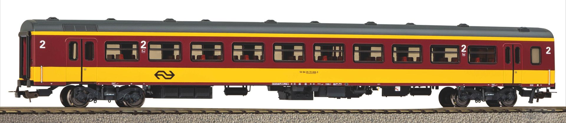 Piko 97642 - Personenwagen ICR NS/SNCB Ep.IV 2.Kl. 1.Betr.Nr. H0/GL Piko 97642 - Personenwagen ICR NS/SNCB Ep.IV 2.Kl. 1.Betr.Nr. H0/GL