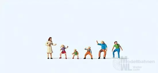 Preiser 79063 - Figuren zum Karussell N 1:160