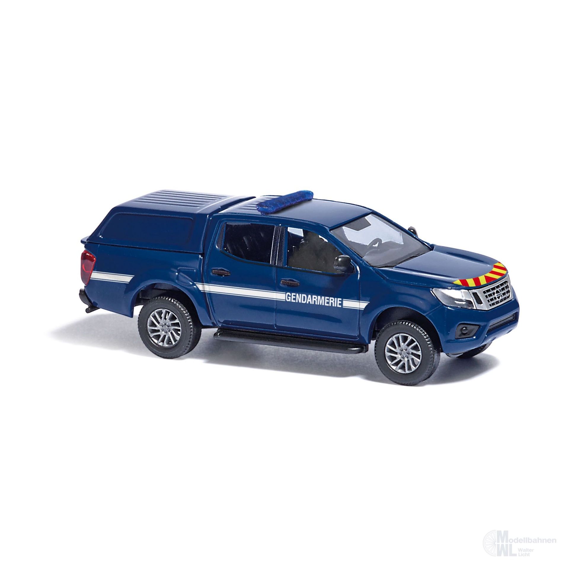 Busch 53736 - Nissan Navara Gendarmerie Baujahr 2015 H0 1:87