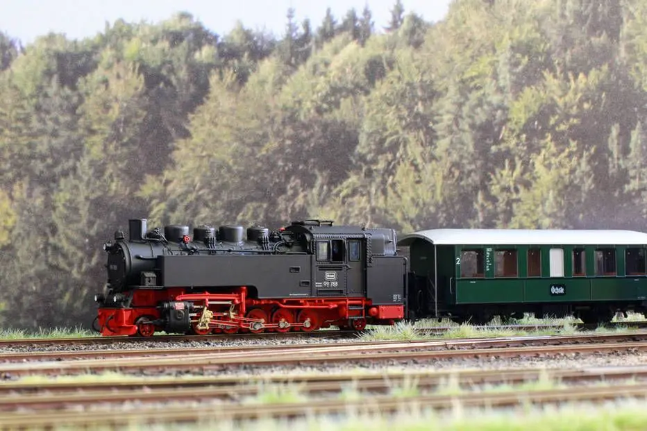 Bemo 1017898 - Dampflok BR 99 788 Öchsle Ep.V/VI Fertigmodell H0e