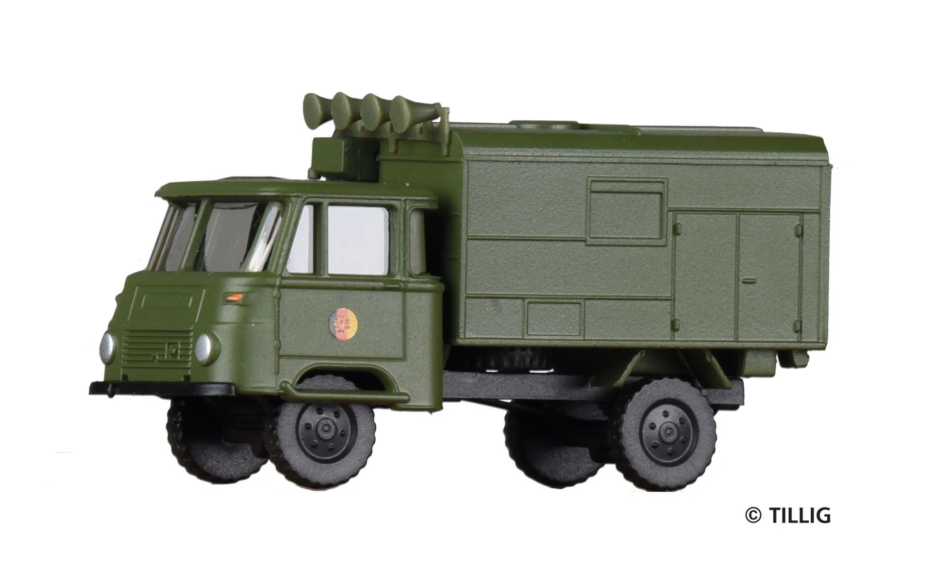 Tillig 19039 - Robur LO 1801 Kofferaufbau Nachrichtenwagen NVA TT 1:120