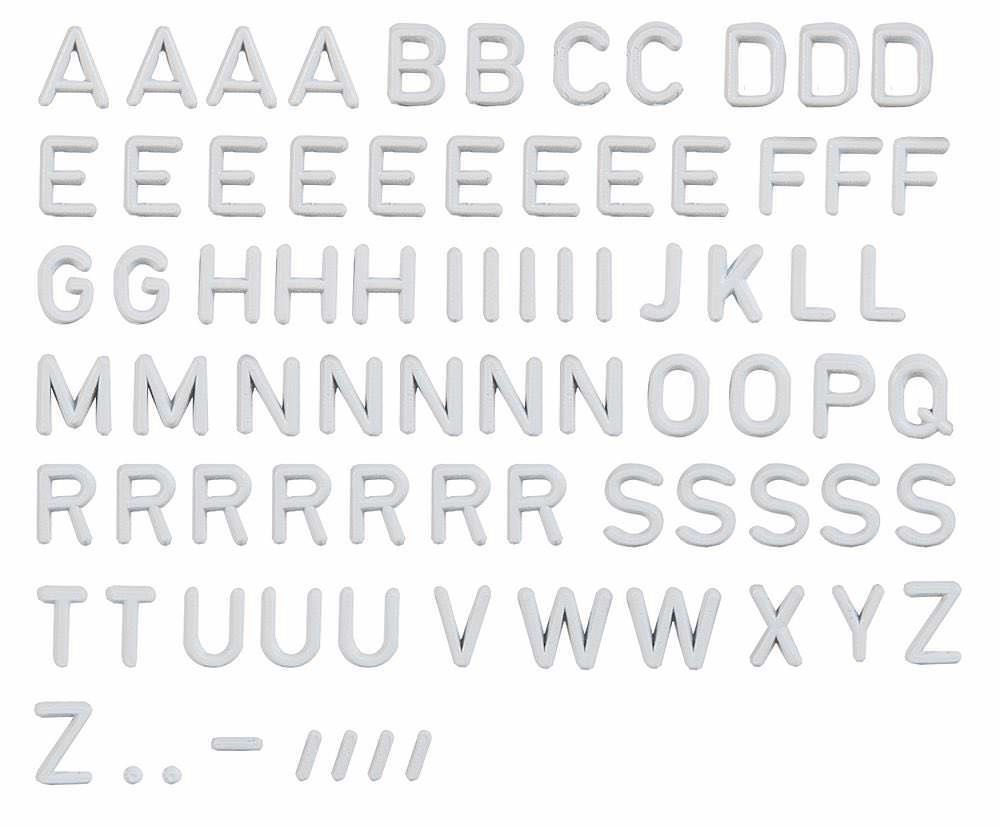 Faller 180965 - Beschriftungs-Kit ABC H0 1:87