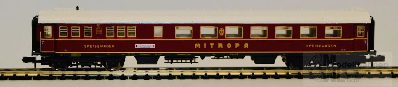 Trix 13153 - MINITRIX - Speisewagen DRG Ep.II MITROPA rot N 1:160