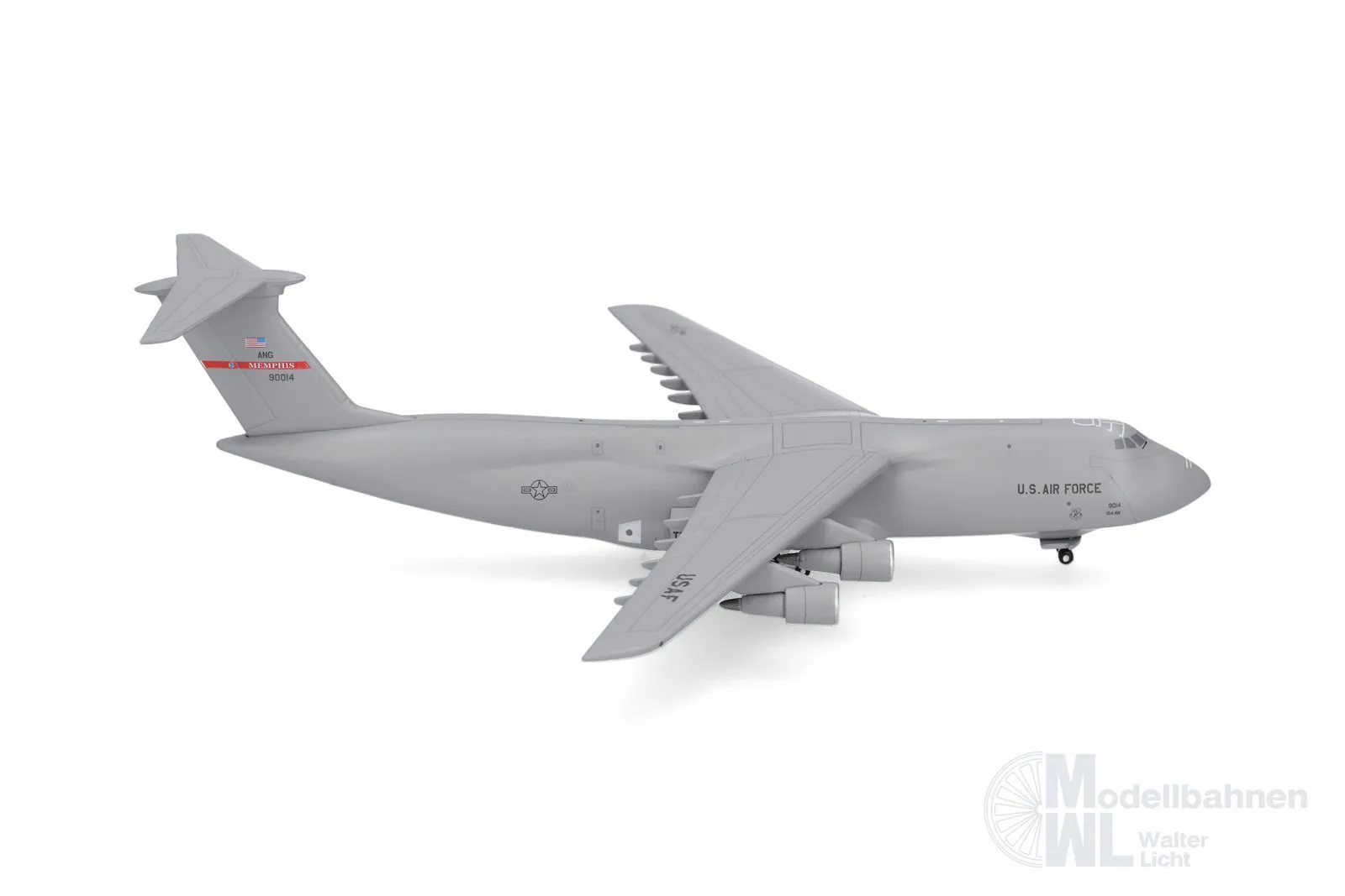 Herpa 539180 - C-5A USAF 155 AS Tennessee ANG 1:500