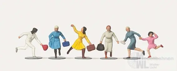 Merten Figuren 210971 - Eilende Reisende (weiblich) H0 1:87