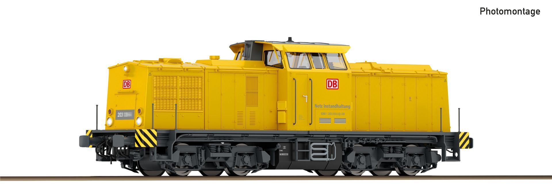 Roco 7300153 - Diesellok BR 203 DB Netz H0/GL
