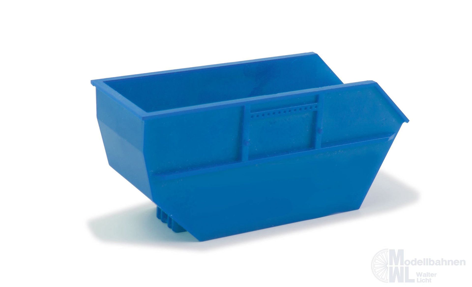 Herpa 054621 - Absetzmulde groß 2 Stück blau H0 1:87 Herpa 054621 - Absetzmulde groß 2 Stück blau H0 1:87