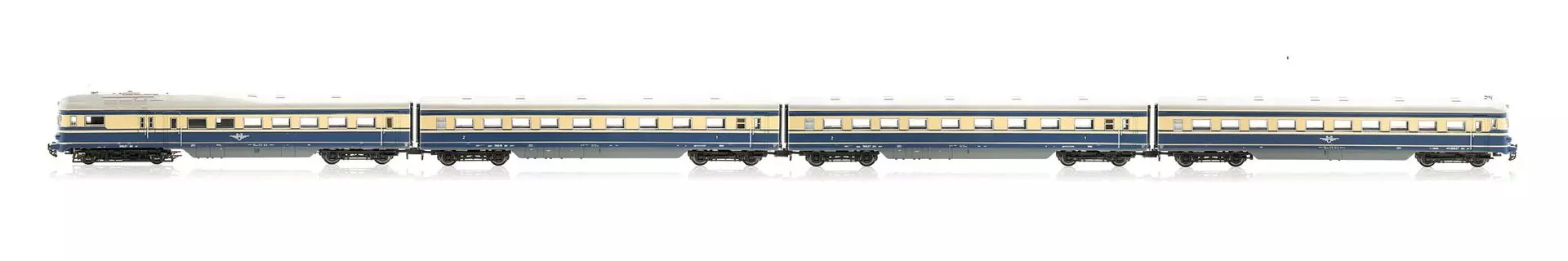 Jägerndorfer Modellbahn 75410 - Triebzug Rh 5145 ÖBB Ep.III Mirammare 4.tlg. N 1:160