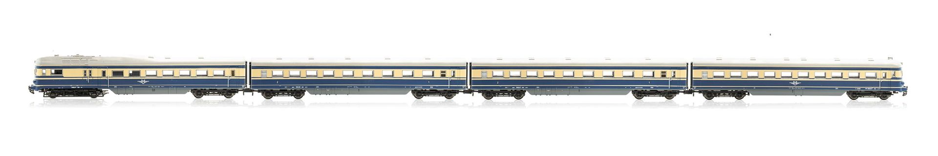 Jägerndorfer Modellbahn 75410 - Triebzug Rh 5145 ÖBB Ep.III Mirammare 4.tlg. N 1:160