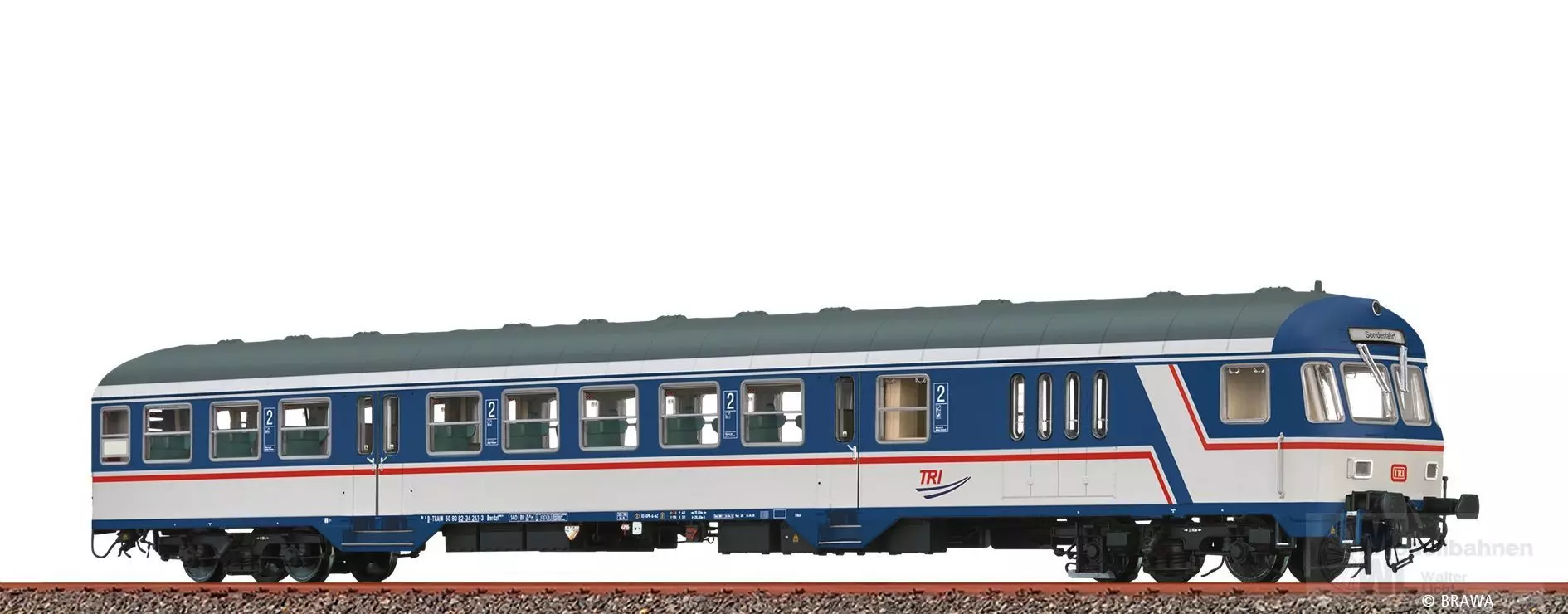 Brawa 46631 - Steuerwagen TRI Ep.VI Bnrdzf463.0 H0/GL BASIC