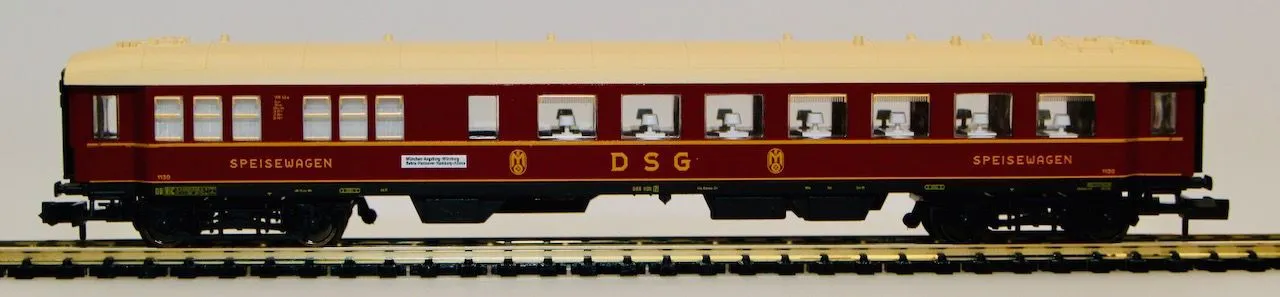 Fleischmann 8633 - FLEISCHMANN - Speisewagen DB Ep.III WR4ü-35 N 1:160