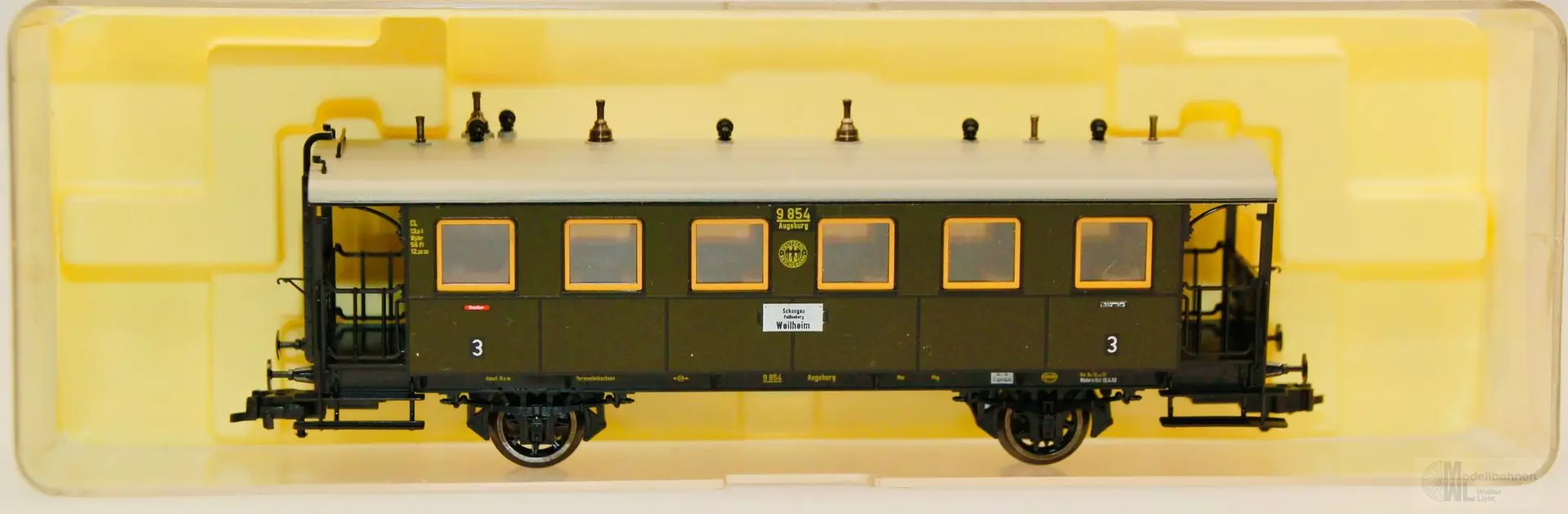 Trix 23709 - Trix - Personenwagen DRG Ep.II CL 9854 H0/GL