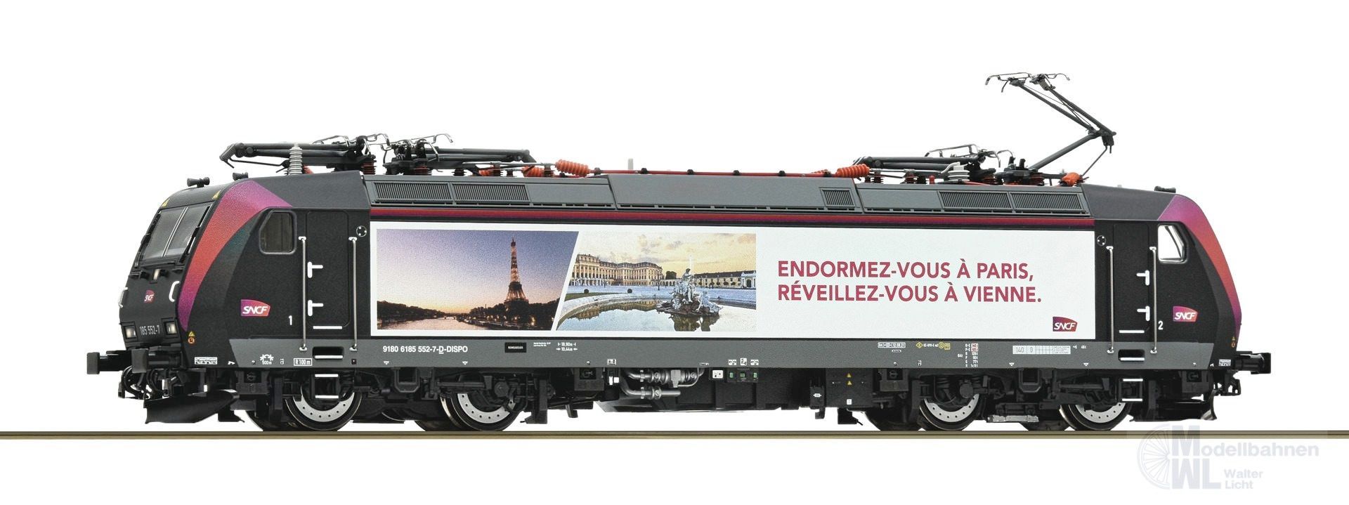 Roco 7520053 - E-Lok BR 185 552-7 SNCF Ep.VI H0/WS Sound