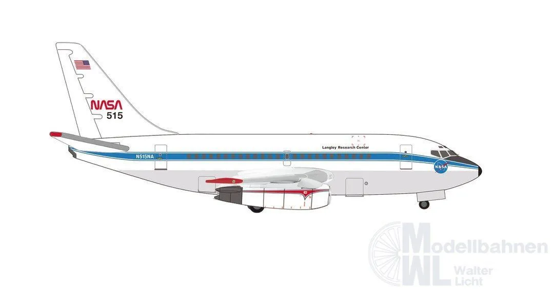 Herpa 539609 - Boeing 737-100 NASA 1:500