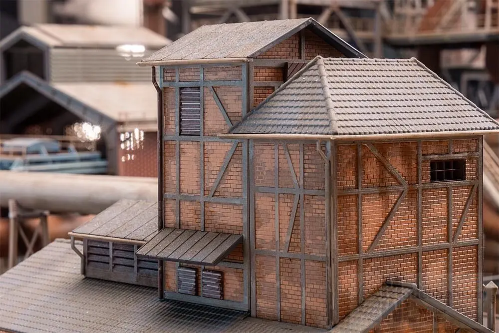 Faller 130024 - Gebläsehalle mit Rohrleitungen H0 1:87