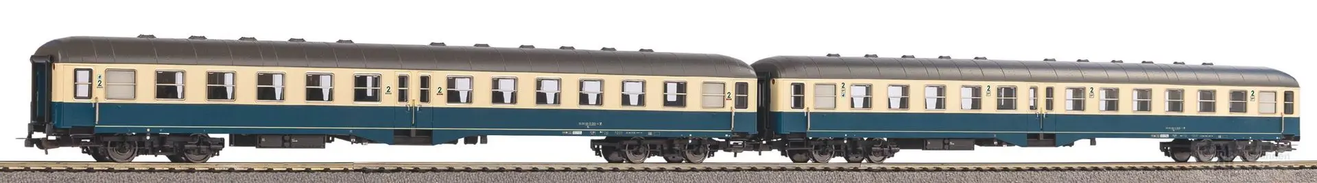 Piko 58269 - Mitteleinstiegswagen Set DR Ep.IV 2.tlg. H0/GL