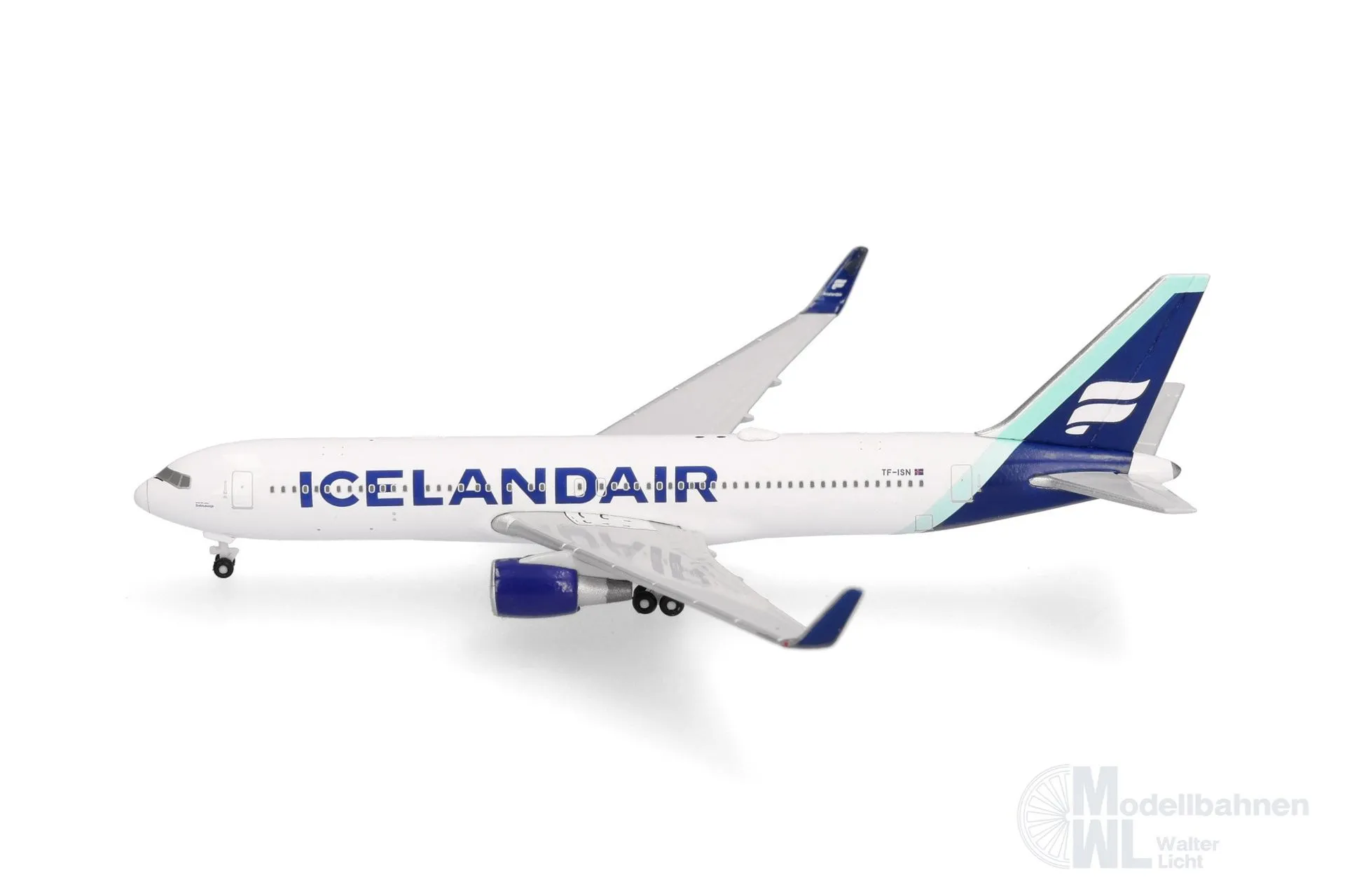 Herpa 539241 - Boeing 767-300 Icelandair Borreal 1:500