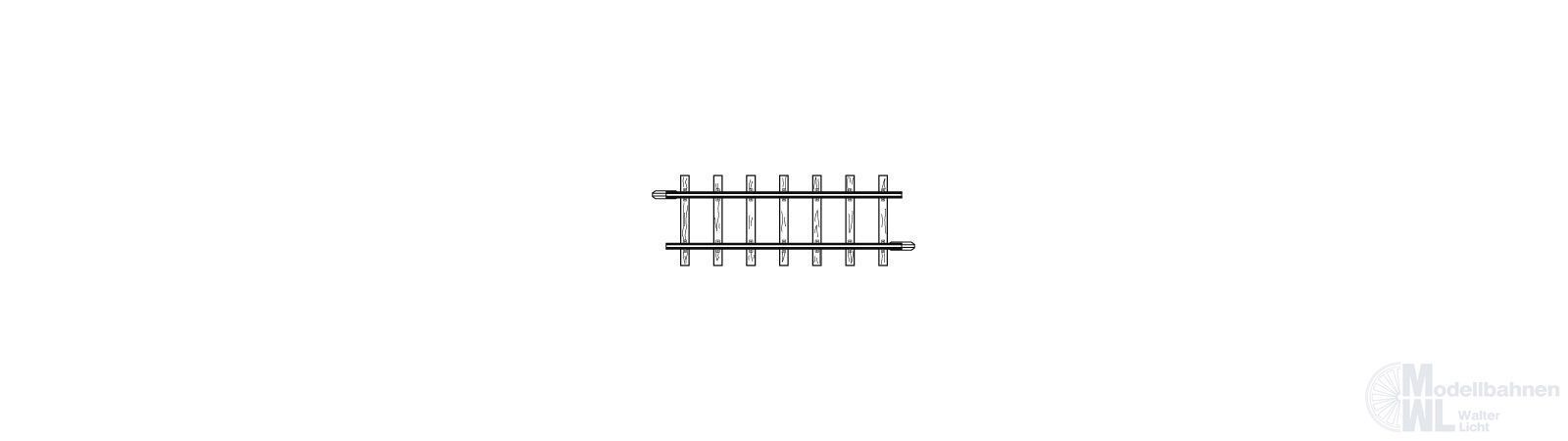 Bemo 4282000 - Gleis gerade 56,5 mm H0m