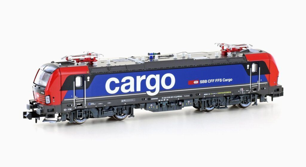 Hobbytrain 30178S - E-Lok BR 193 SBB Cargo Ep.VI Vectron N 1:160 Sound