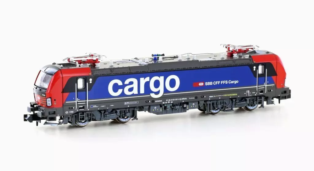 Hobbytrain 30178S - E-Lok BR 193 SBB Cargo Ep.VI Vectron N 1:160 Sound