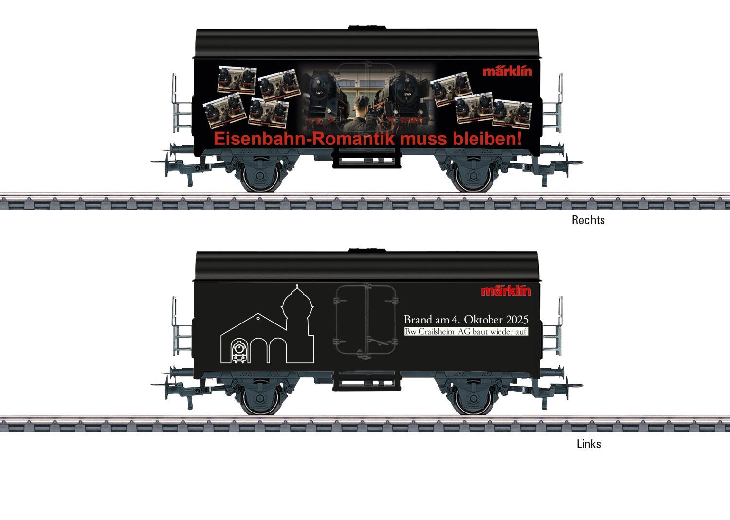 Märklin 44294 - Kühlwagen Eisenbahn Romantik H0/WS