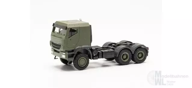 Herpa 746892 - Iveco Trakker geschützt 6x6 Sattelzugmaschine Bundeswehr H0 1:87