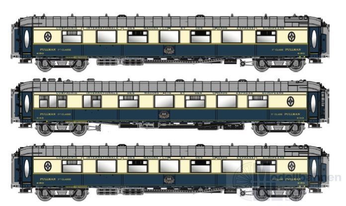 LS Models 79171 - Personenwagen Set CIWL Ep.II 3.tlg. H0/GL