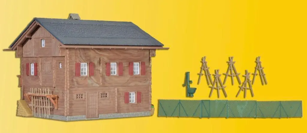 Kibri 38019 - Haus Gletscherblick in Hinterbichl H0 1:87