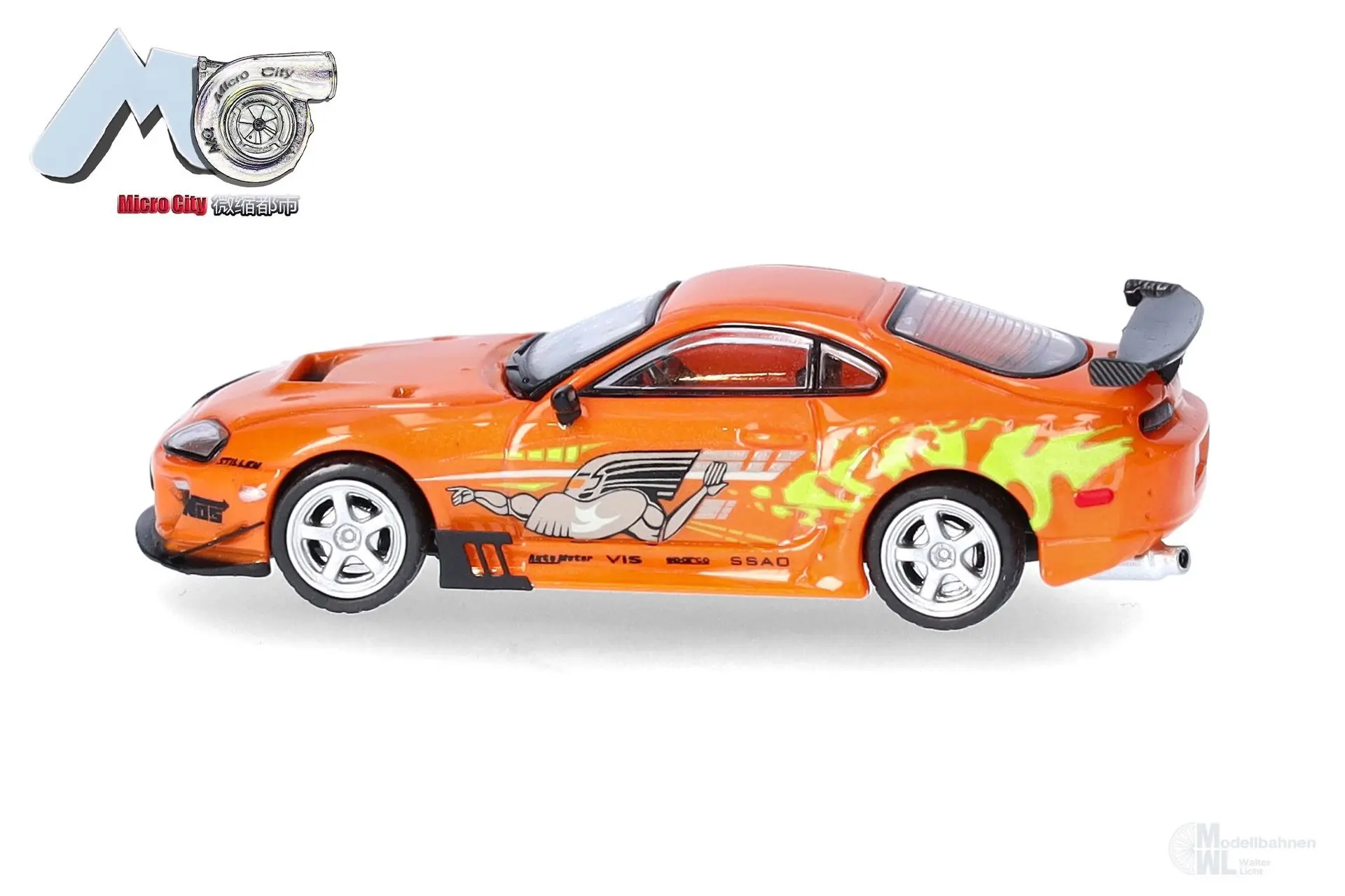 Herpa 87MC000018 - Toyota Supra orange FnF H0 1:87
