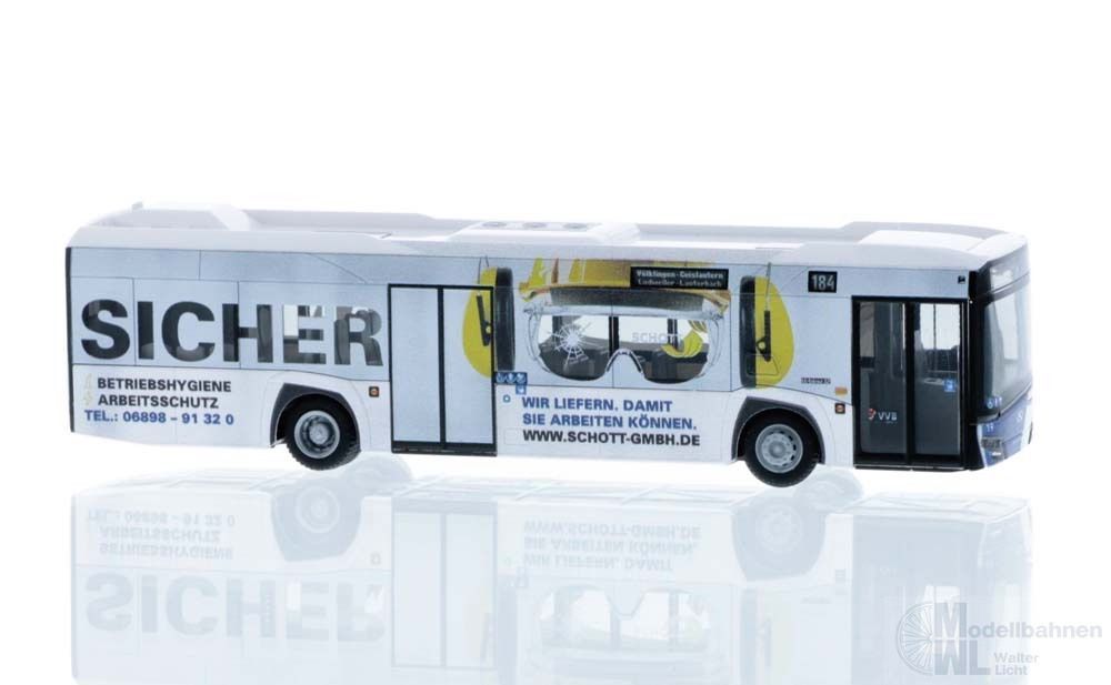 Rietze 73041 - Solaris Urbino 12 ´14 Völklinger Verkehrsbetriebe H0 1:87