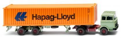 Wiking 052305 - Mercedes-Benz Container Sattelzug Hapag-Lloyd H0 1:87