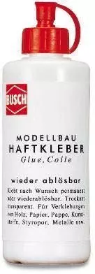 Busch 7598 - Haftkleber 100 g H0 1:87 / TT 1:120 / N 1:160 / Z 1:220