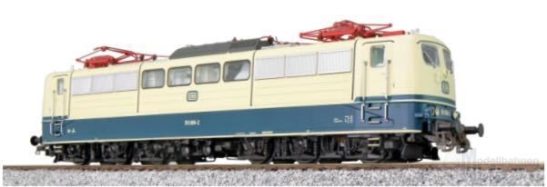 ESU 31036 - E-Lok BR 151 DB Ep.IV ozeanblau/beige H0/GL/WS Sound ESU 31036 - E-Lok BR 151 DB Ep.IV ozeanblau/beige H0/GL/WS Sound