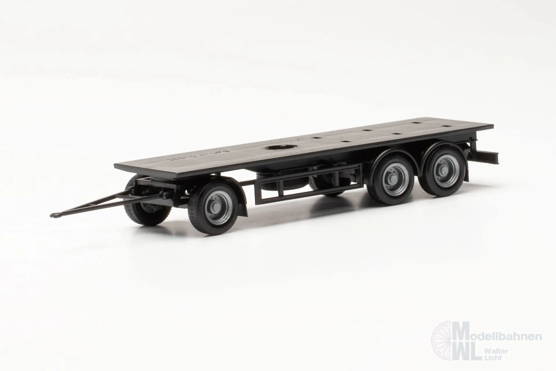 Herpa 081276 - Teileservice Fahrgestell Hänger 3achs 8m 2 Stück H0 1:87