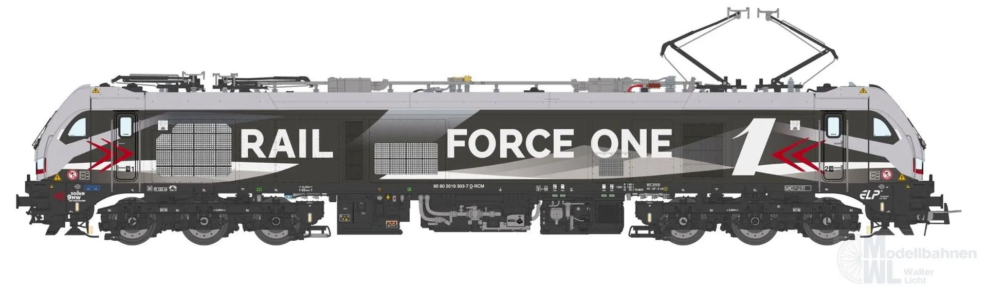 Sudexpress N0193031 - Zweikraftlok BR 2159 257-5 EuroDual Rail Force One Ep.VI N 1:160