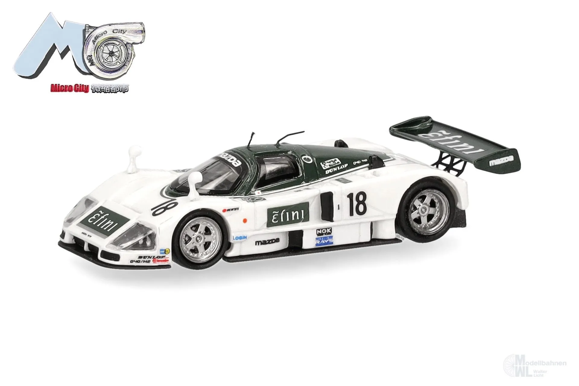 Herpa 87MC000081 - Mazda 787B 18m weiß H0 1:87