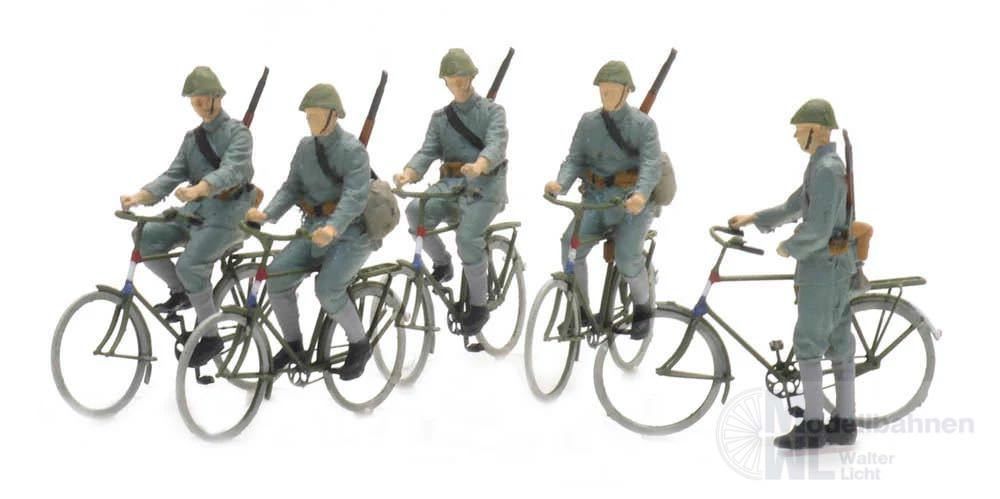 ARTITEC b.v. 5870006 - NL fietsende soldaten 1940 (5x) H0 1:87 ARTITEC b.v. 5870006 - NL fietsende soldaten 1940 (5x) H0 1:87