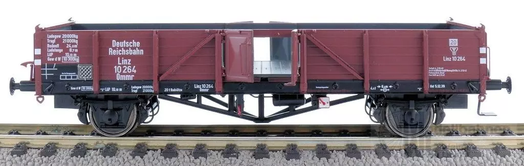 Exact Train 20167 - Güterwagen offen DRG Ep.II Linz H0/GL