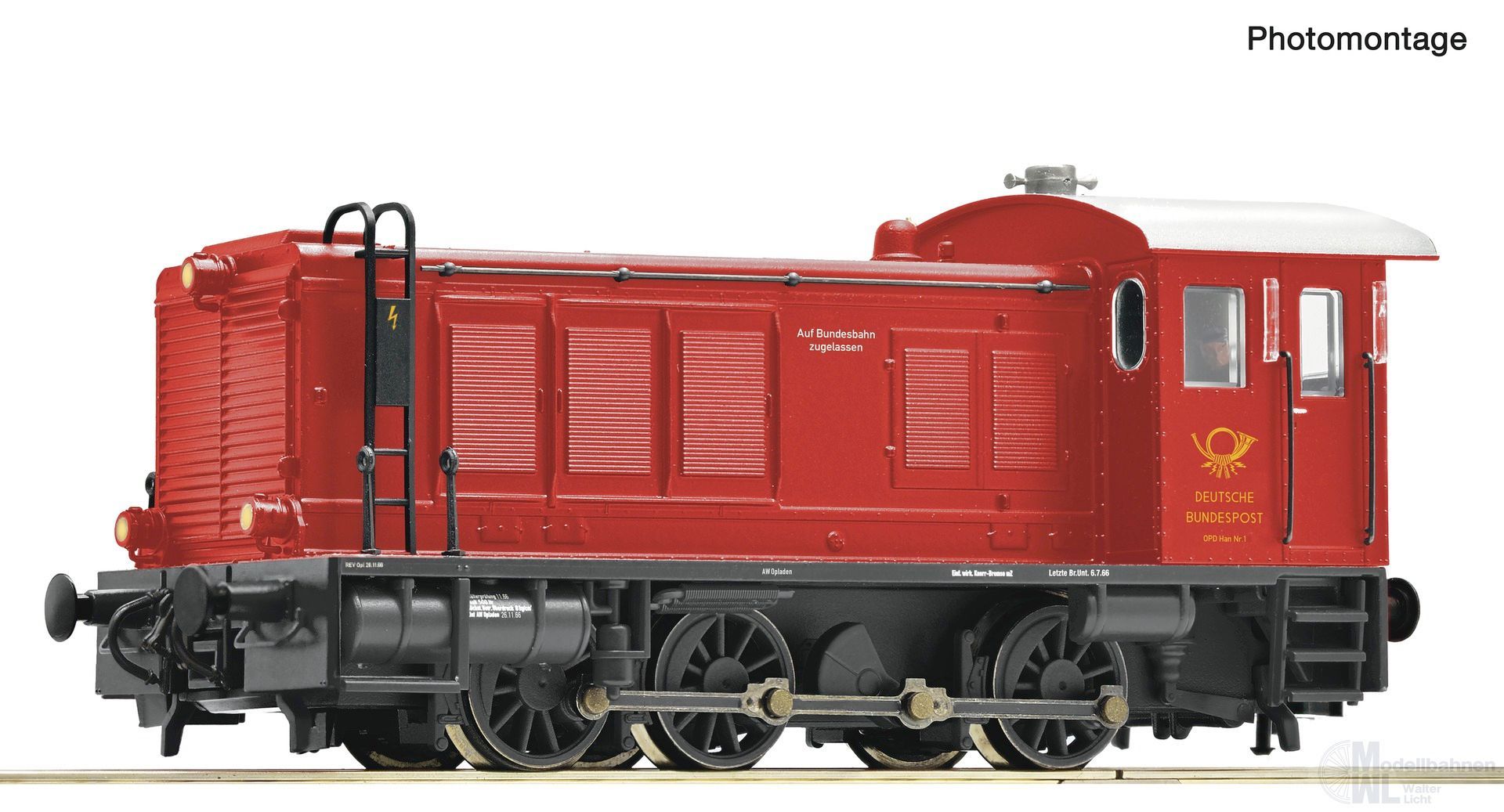 Roco 7310083 - Diesellok NR. 1 DBP Ep.III/IV H0/GL Sound