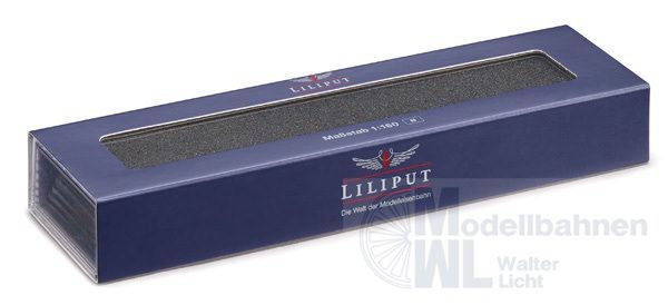 Liliput 967998 - Klarsichtbox für N-Fahrzeuge lang ca. 222 cm mit Hülle Universal-Inlay zu