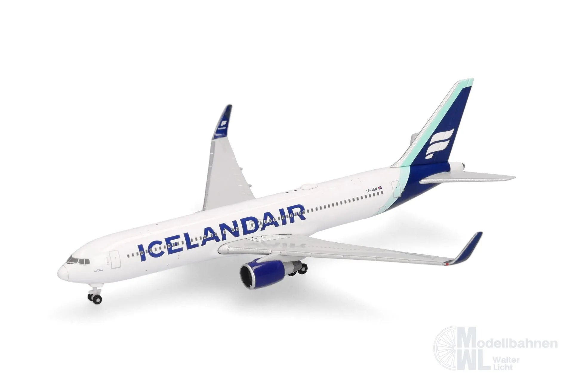 Herpa 539241 - Boeing 767-300 Icelandair Borreal 1:500