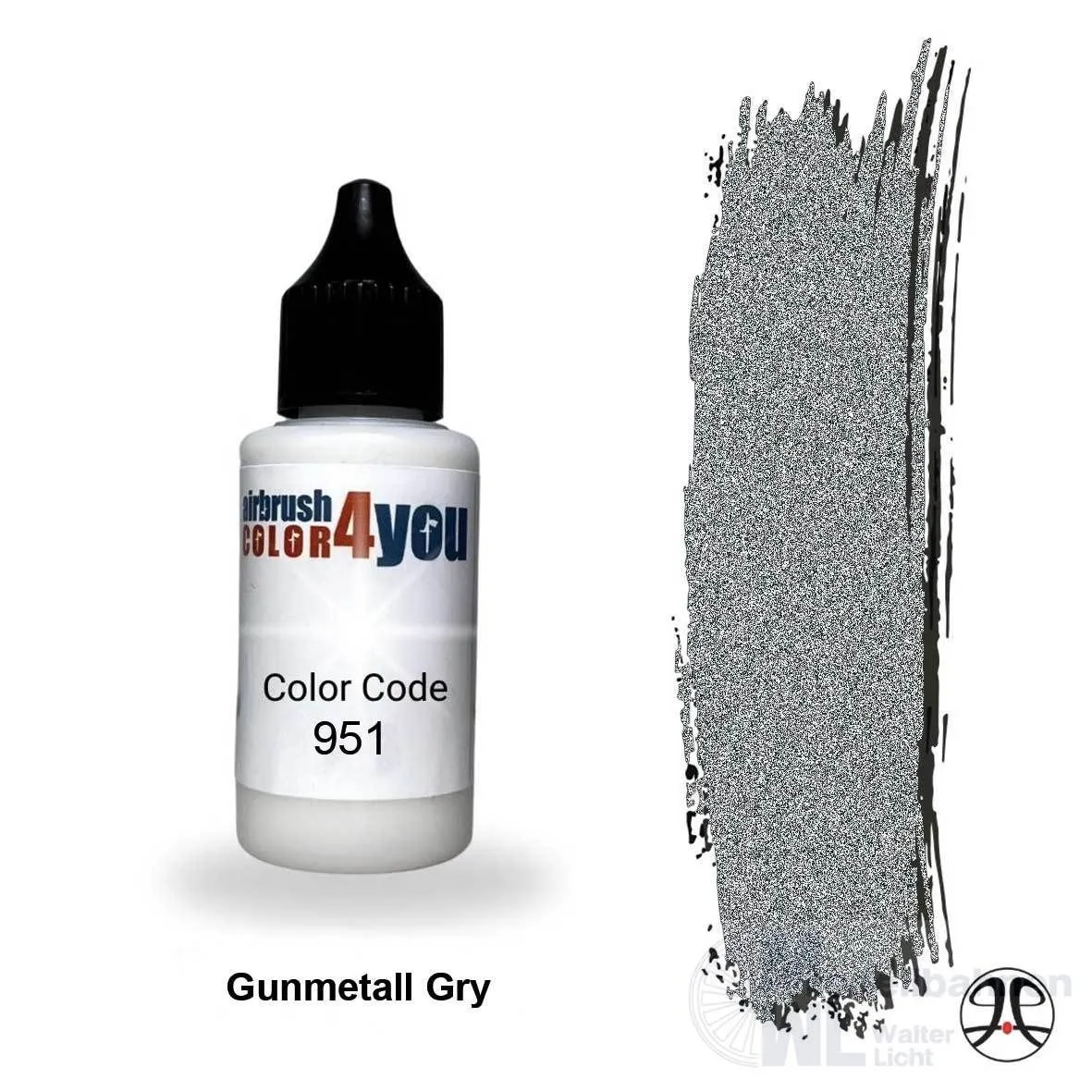 Busch 961310951 - Acrylfarbe Waffen Metallic 30ml