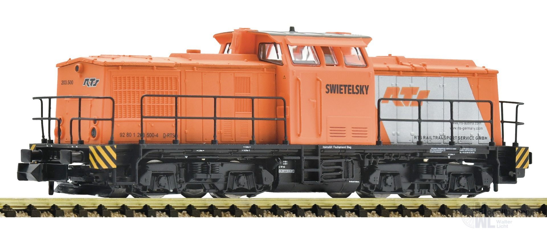 Fleischmann 7360035 - Diesellok BR 203 500-4 RTS Ep.VI N 1:160
