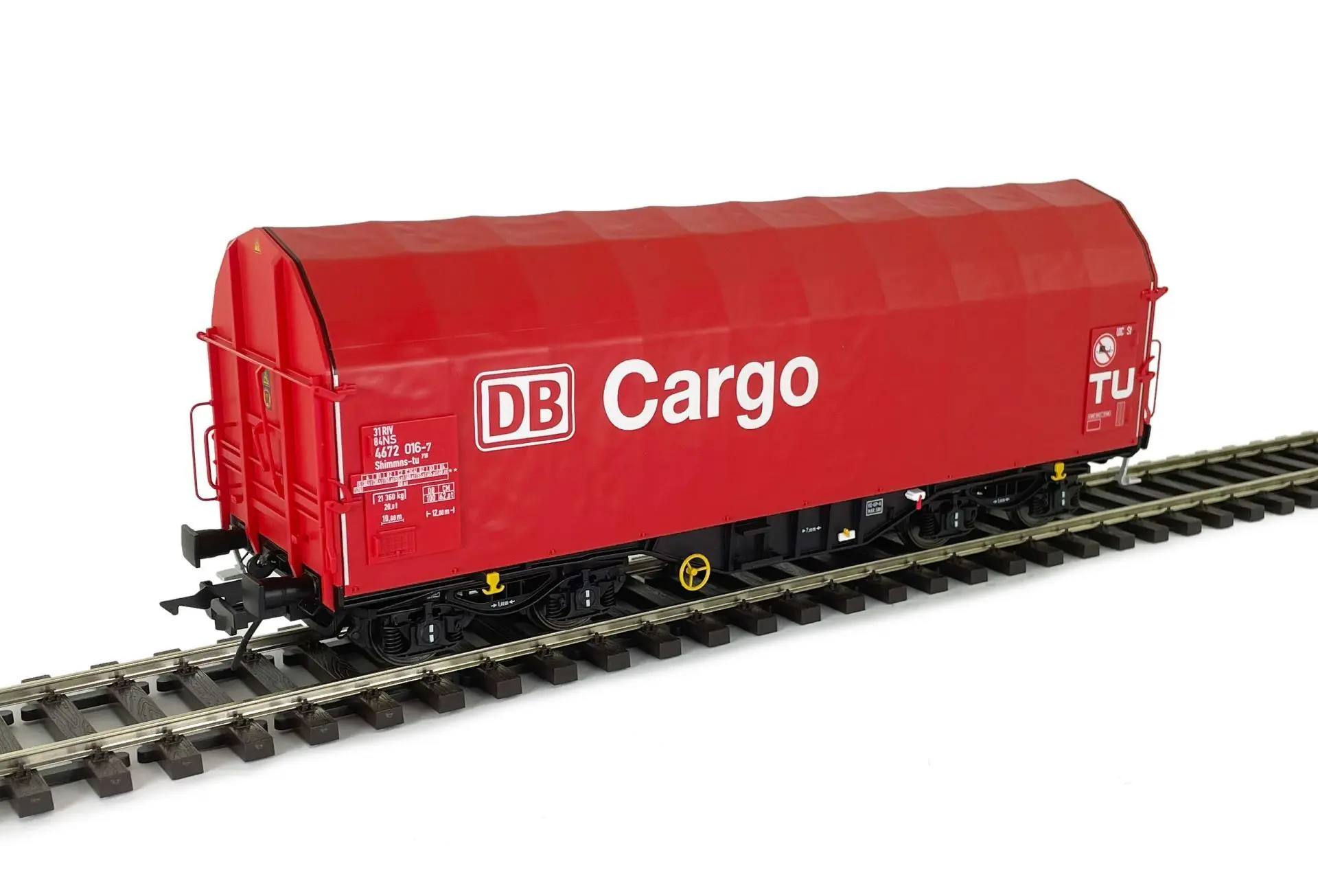Lenz 42261-01 - Schiebeplanenwagen DB Cargo Ep.VI Shimmns-tu Spur 0