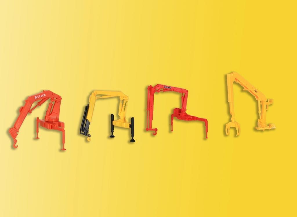 Kibri 15705 - Ladekran 4 Stück H0 1:87